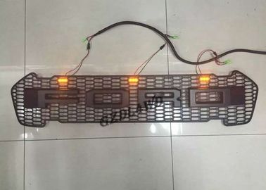 ABS Plastic Car Front Bumper Grille With LED Lights For  Ranger 2016 2017 Body Parts